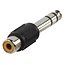 6,35mm Jack stereo (m) - Tulp mono (v) audio adapter