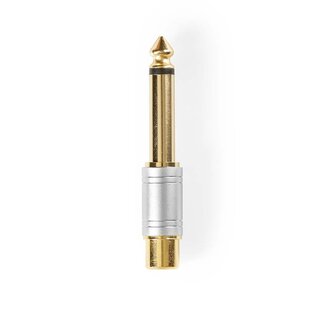 Nedis Premium 6,35mm Jack mono (m) - Tulp mono (v) audio adapter