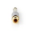 Premium 6,35mm Jack mono (m) - Tulp mono (v) audio adapter