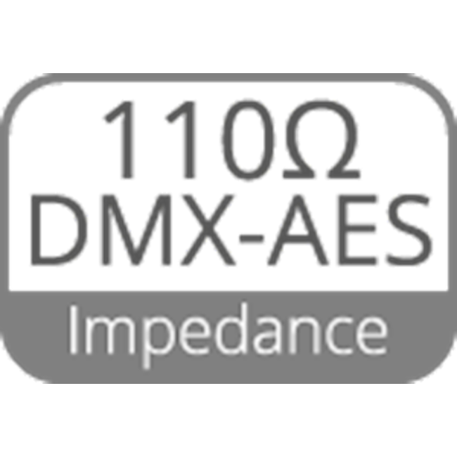 Procab / Neutrik PLP150 3-pins XLR (m) - 5-pins XLR (v) DMX adapter - 0,25 meter