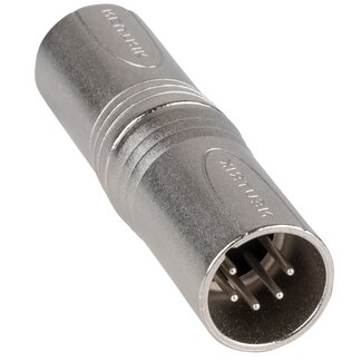 Neutrik Neutrik NA3M5M 3-pins XLR (m) - 5-pins XLR (m) DMX adapter