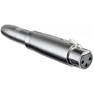 Goobay XLR (v) - 6,35mm Jack mono (v) adapter