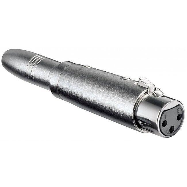 XLR (v) - 6,35mm Jack mono (v) adapter
