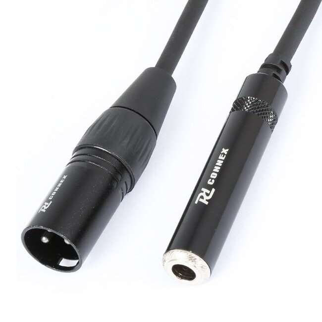 PD Connex XLR (m) - 6,35mm Jack mono (v) audio adapter - 0,15 meter