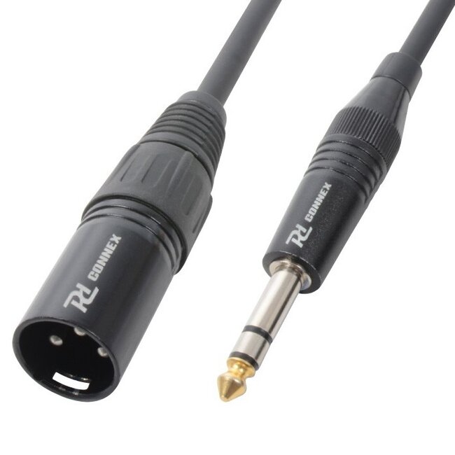 PD Connex XLR (m) - 6,35mm Jack stereo (m) audio adapter - 0,15 meter