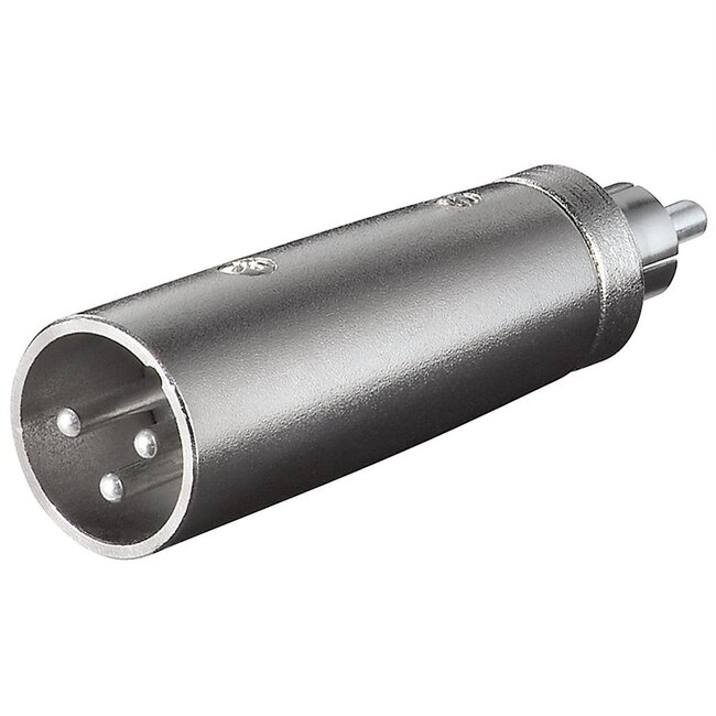 XLR (m) - RCA (m) adapter