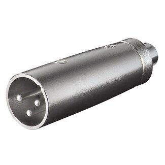 S-Impuls XLR (m) - RCA (v) adapter