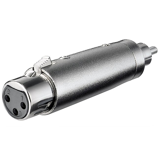 XLR (v) - RCA (m) adapter