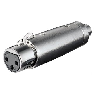 S-Impuls XLR (v) - RCA (v) adapter