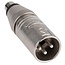 Neutrik NA2MPMF XLR (m) - RCA (v) adapter