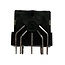 DIN 5-pins 180° (v) PCB connector / metaal
