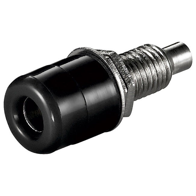 Pro Banana chassis socket with Schroef
