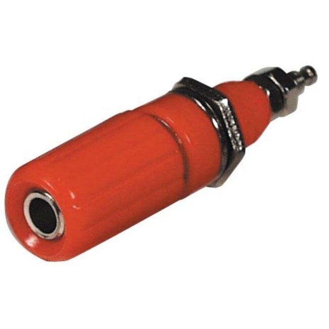 Speaker Binding Post terminal plug - rood