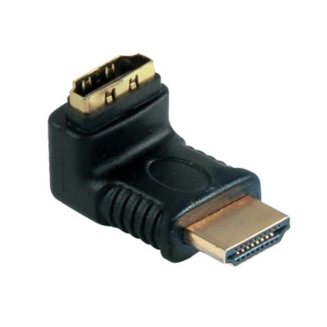 HDMI adapter - 90° haaks naar boven - versie 1.4 (4K 30Hz)