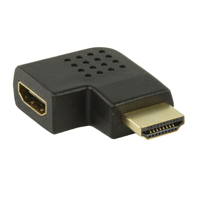 HDMI adapter - 90° haaks naar rechts - versie 1.4 (4K 30Hz)