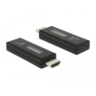 DeLOCK HDMI tester voor EDID informatie met OLED display