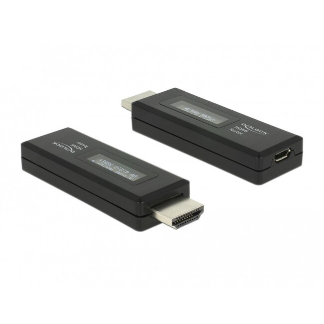 HDMI tester voor EDID informatie met OLED display