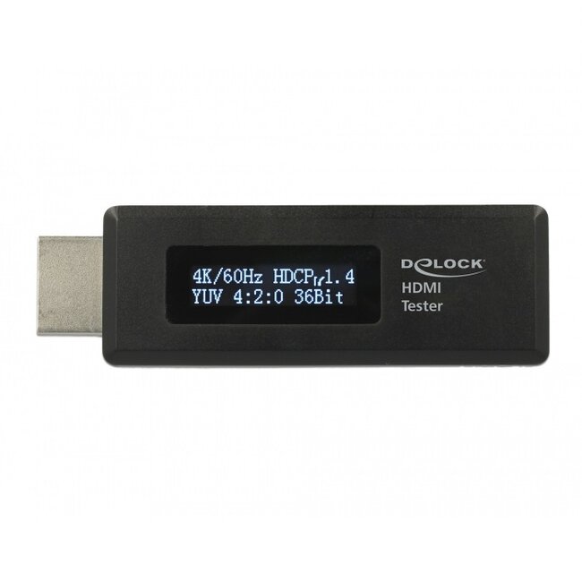 HDMI tester voor EDID informatie met OLED display