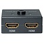 HDMI schakelaar 2 naar 1 / 1 naar 2 - bi-directioneel - versie 1.4 (4K 30Hz)