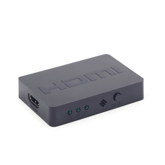 Cablexpert Cablexpert HDMI schakelaar 3 naar 1 met afstandsbediening - versie 1.4 (4K 30Hz)