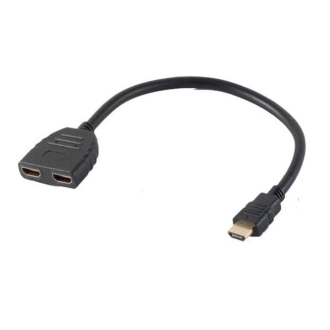 HDMI splitter 1 naar 2 / passief - versie 1.3 (Full HD 1080p) - 0,20 meter