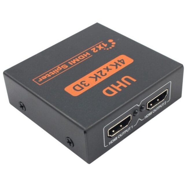 HDMI splitter 1 naar 2 - versie 1.4 (4K 30Hz)