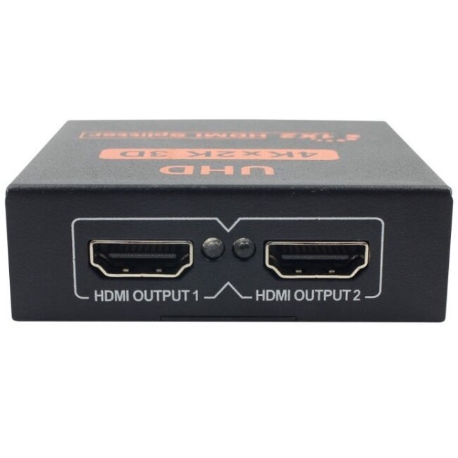 HDMI splitter 1 naar 2 - versie 1.4 (4K 30Hz)