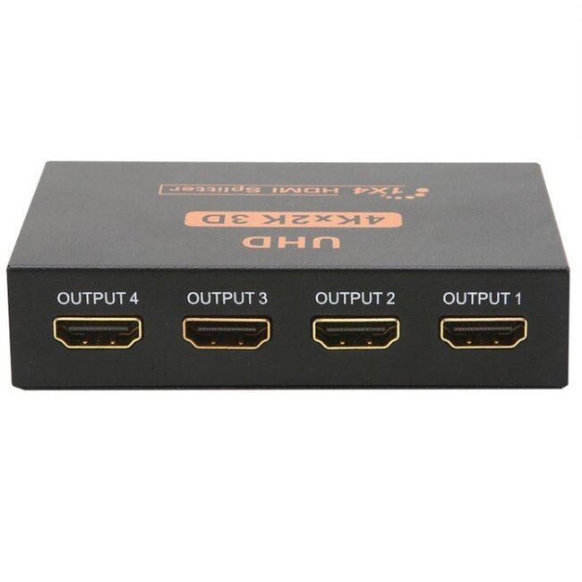 HDMI splitter 1 naar 4 - versie 1.4 (4K 30Hz)