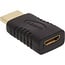 HDMI - Mini HDMI adapter - versie 1.4 (4K 30Hz) / zwart