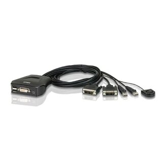 Aten Aten CS22D DVI-D Single Link + USB KVM Switch 2 naar 1
