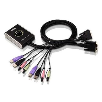 Aten Aten CS682 DVI-D Single Link + USB + Audio KVM Switch 2 naar 1