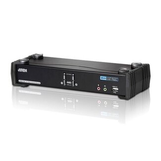 Aten Aten CS1782A DVI Dual Link + USB + 7.1 Audio KVM Switch 2 naar 1