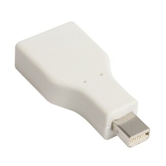 LogiLink Mini DisplayPort - DisplayPort adapter - versie 1.1 (4K 30 Hz) / wit