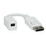 DisplayPort - Mini DisplayPort adapter - versie 1.1 (4K 30 Hz) / wit - 0,15 meter
