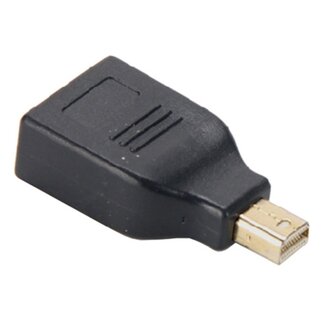 S-Impuls Mini DisplayPort - DisplayPort adapter - versie 1.1 (4K 30 Hz) / zwart