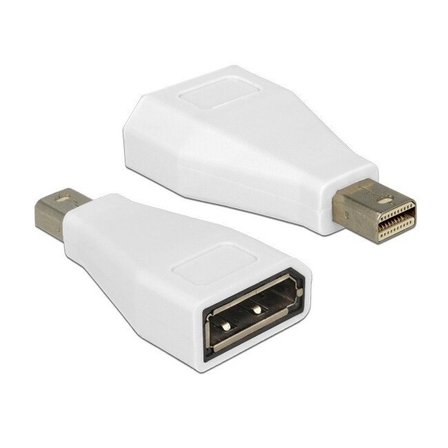Mini DisplayPort - DisplayPort adapter - versie 1.2 (4K 60 Hz) / wit