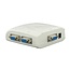 VGA splitter 1 naar 4 - actief / beige