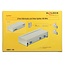 DeLOCK premium VGA splitter 1 naar 2 - actief met audio en versterker / grijs