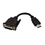 HDMI (m) - DVI-D Dual Link (v) adapter / zwart - 0,15 meter