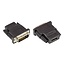 DVI-D Dual Link (m) - HDMI (v) adapter / zwart
