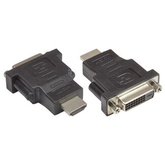 Good Connections HDMI (m) - DVI-D Dual Link (v) adapter / zwart