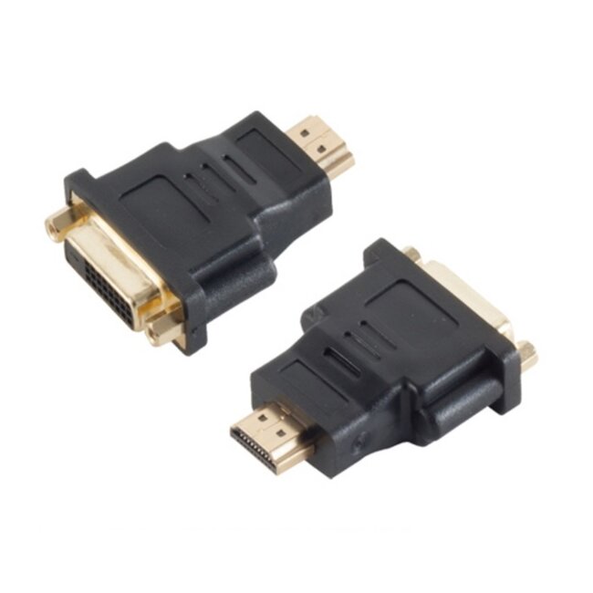 Premium HDMI (m) - DVI-D Dual Link (v) adapter / zwart