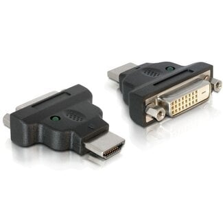 DeLOCK DeLOCK HDMI (m) - DVI-D Dual Link (v) adapter met LED