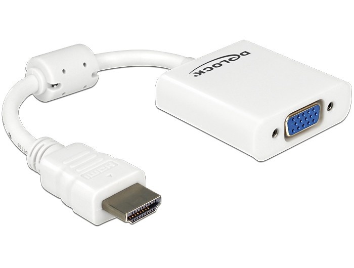 Delock HDMI A - VGA female adapter Wit