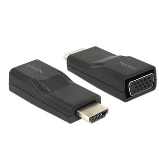 DeLOCK Premium HDMI naar VGA adapter / metaal