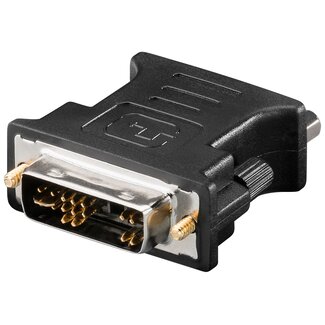 S-Impuls DVI-A naar VGA adapter / zwart