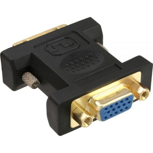Premium DVI-A naar VGA adapter / zwart