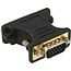 Premium VGA naar DVI-I adapter / zwart