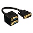 DVI-I (m) naar 2x VGA (v) splitter - 0,20 meter