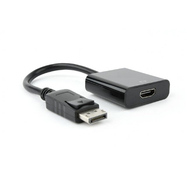 DisplayPort naar HDMI adapter - Low Cost - DP 1.1 / HDMI 1.3 (Full HD 1080p) / zwart - 0,15 meter